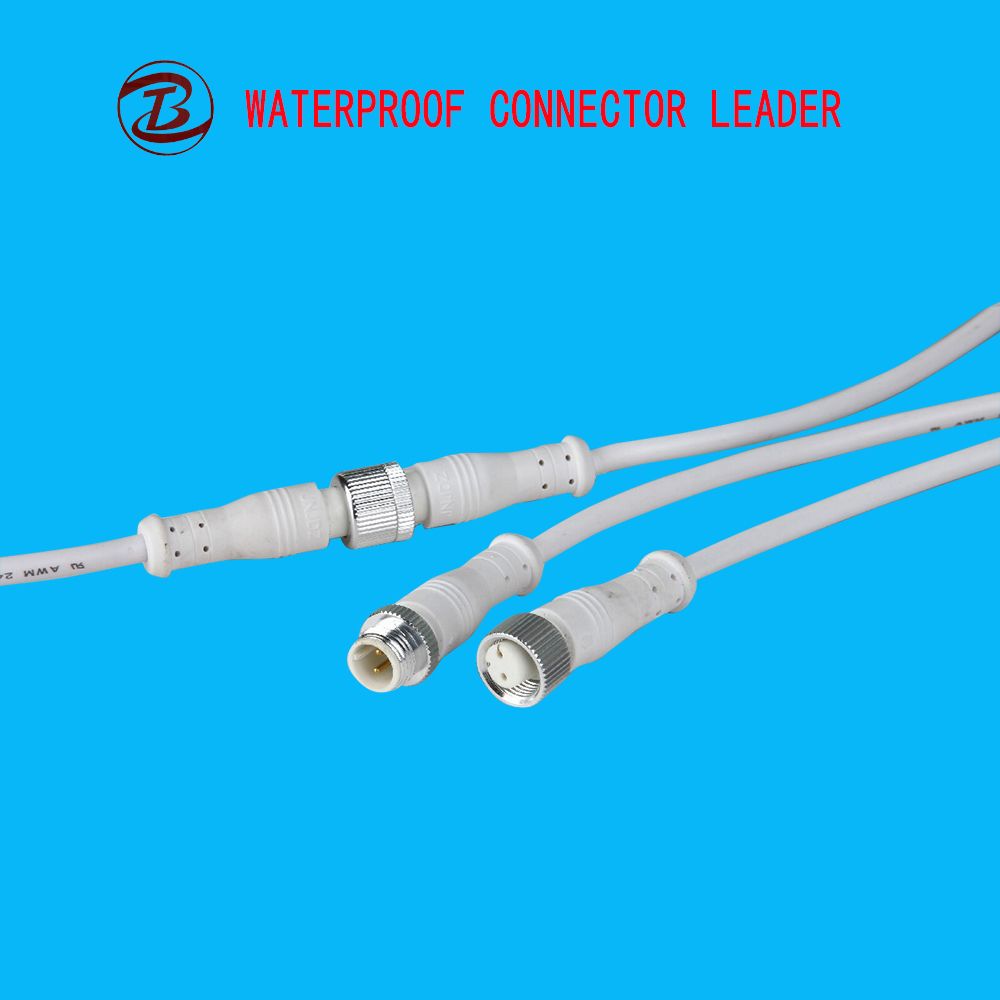 China Leading Supply Colorless LED Connector 2 Pin