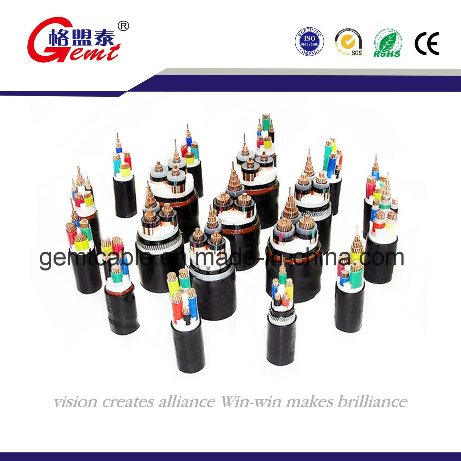 Gemt Hot Sale Power Cable 0.6kv