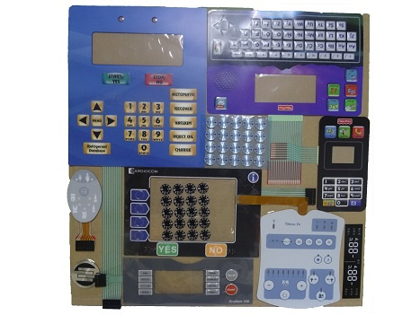 Panel Touch Pad Keybaord Electronic Membrane Switch