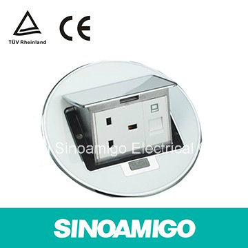 Resin White Pop-up Circular Ground Socket Boxes