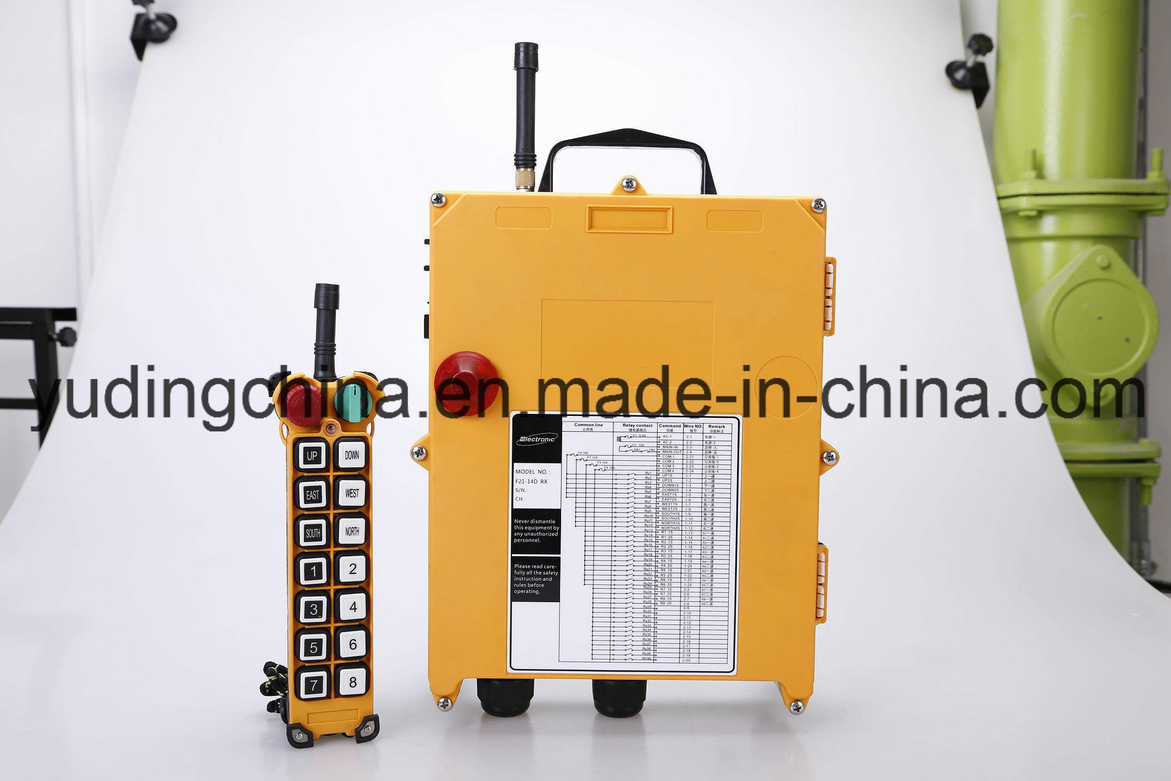 Hoist Industrial Wireless Remote Control F21-14D