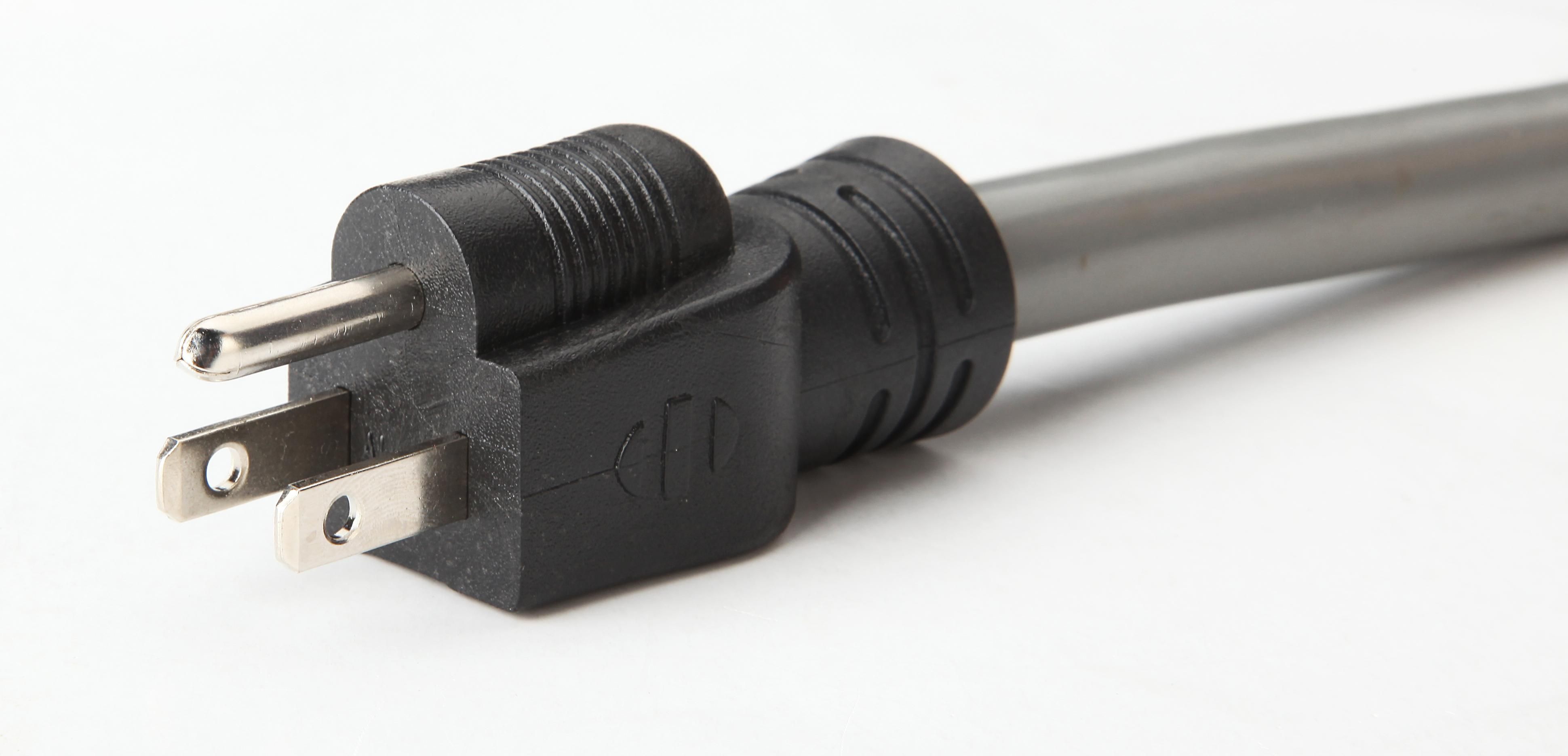 Us 5-15p 3 Pin Waterproof Plug