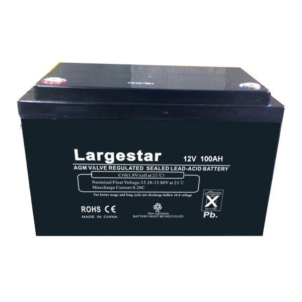 Solar Battery UPS Battery VRLA Battery Deep Cycle Battery 12V 100ah