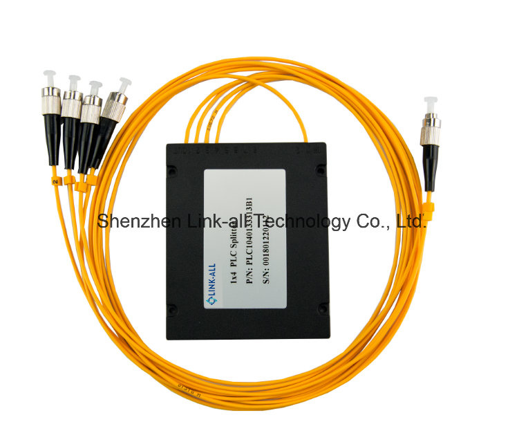1X4 Fiber Optical Modular PLC Splitter