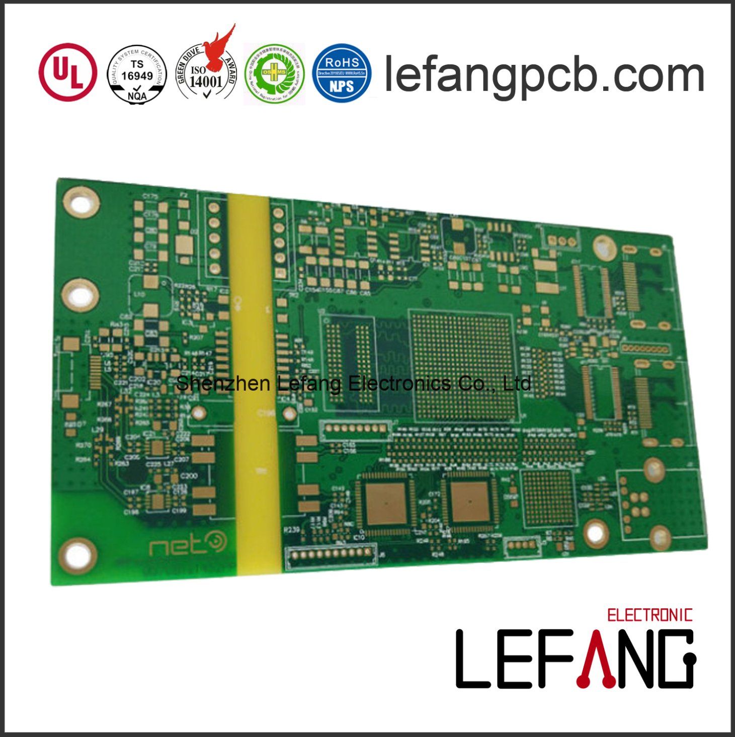 6 Layers Circuit Board PCB PCBA Manufacturing