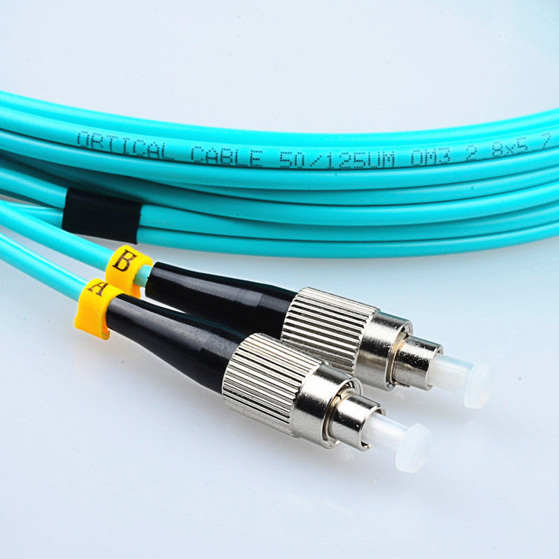 Duplex Multimode Om3 LC/Upc Optical Fiber Patch Cord