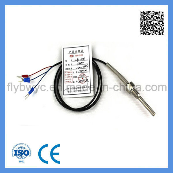 SS304 SS316 Screw Thread Temperature Sensor PT100 Rtd