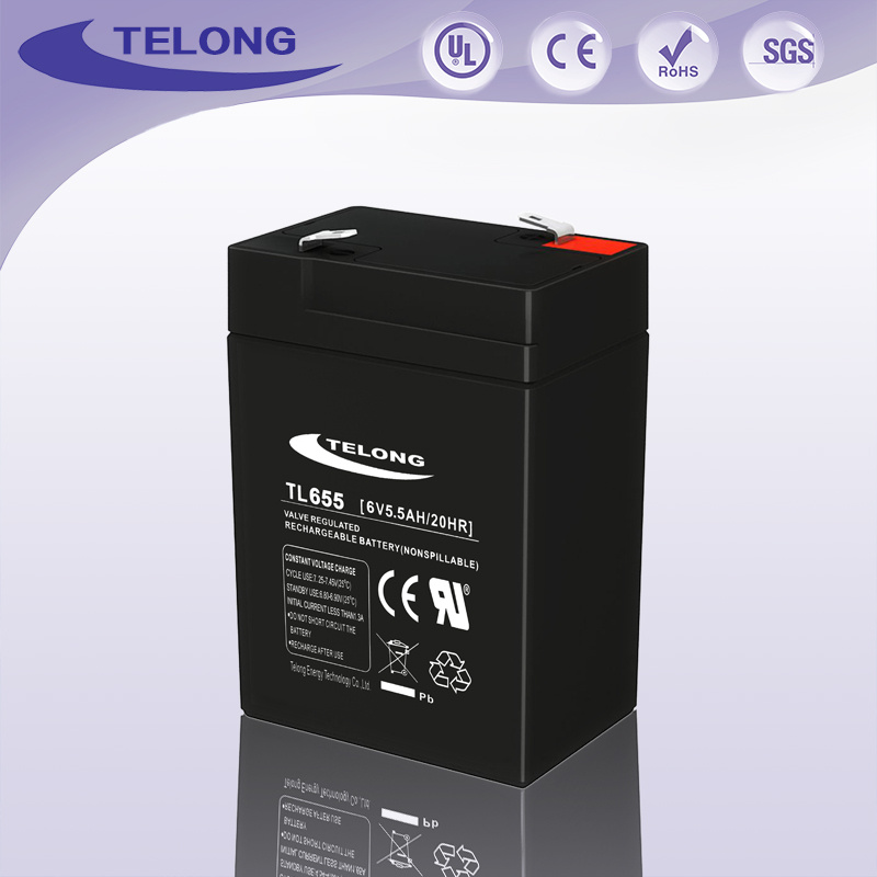 6V5.5ah Lead Acid Battery for LED Light