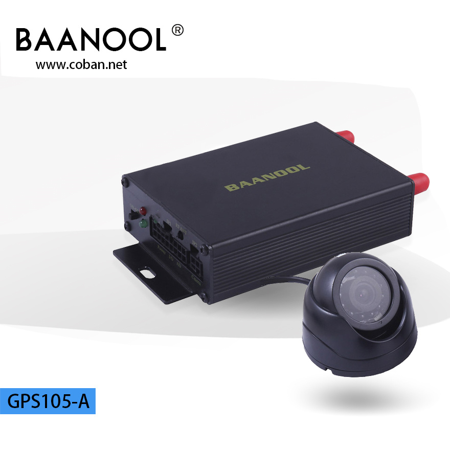 Baanool Car GPS Tracker Device 105A Support Camera and Web Fleet Management System