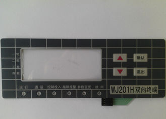 Custom Touch Screen Waterproof Membrane Switch with 3m Adhesive, High Sensivity