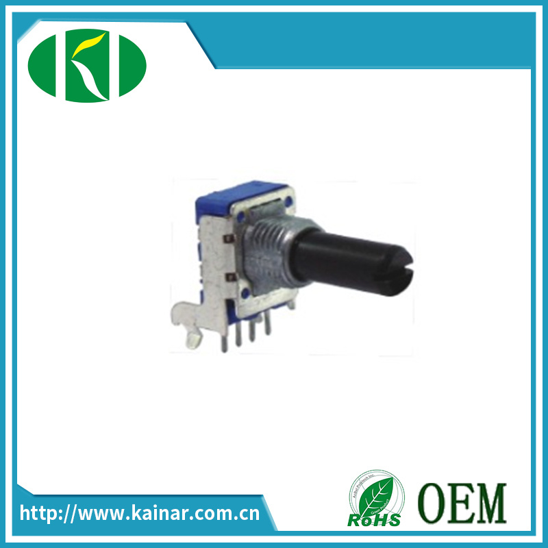 11mm 4pins Horizontal Type Rotary Potentiometer with Plastic Shaft Wh111A-2
