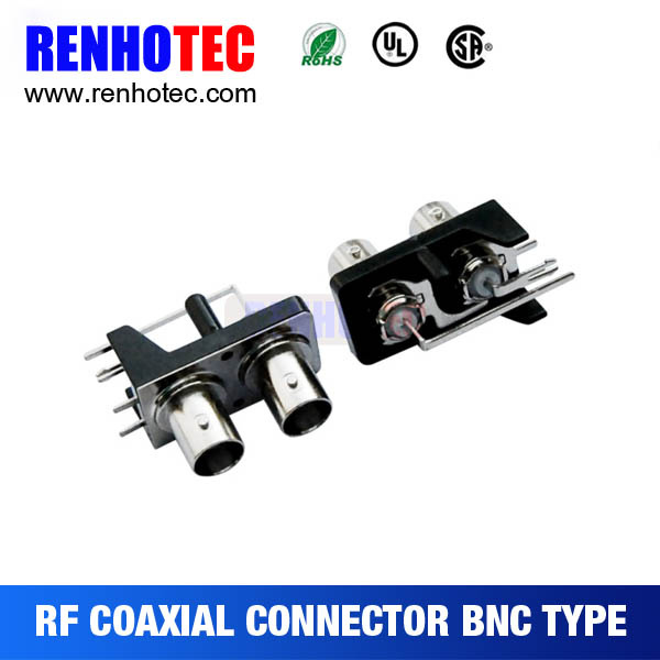 Right Angle BNC Connector PCB Mount Connector