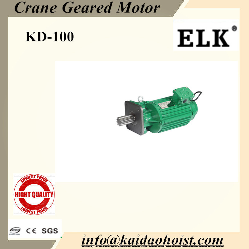 0.75kw Crane End Carriage Geared Motor