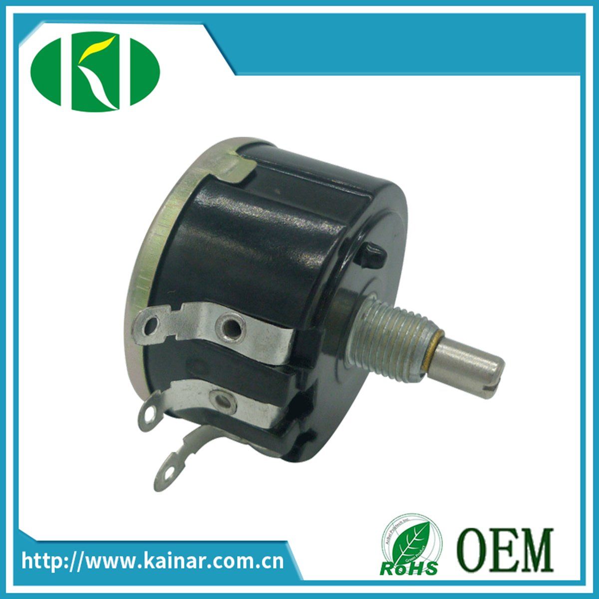 Wx050 Single Turn Precision Wirewound Potentiometer