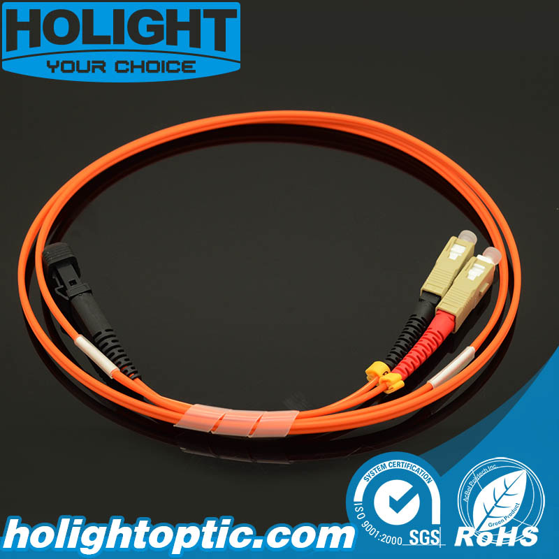 MTRJ to Sc Multimode Fiber Optic Patch Cables