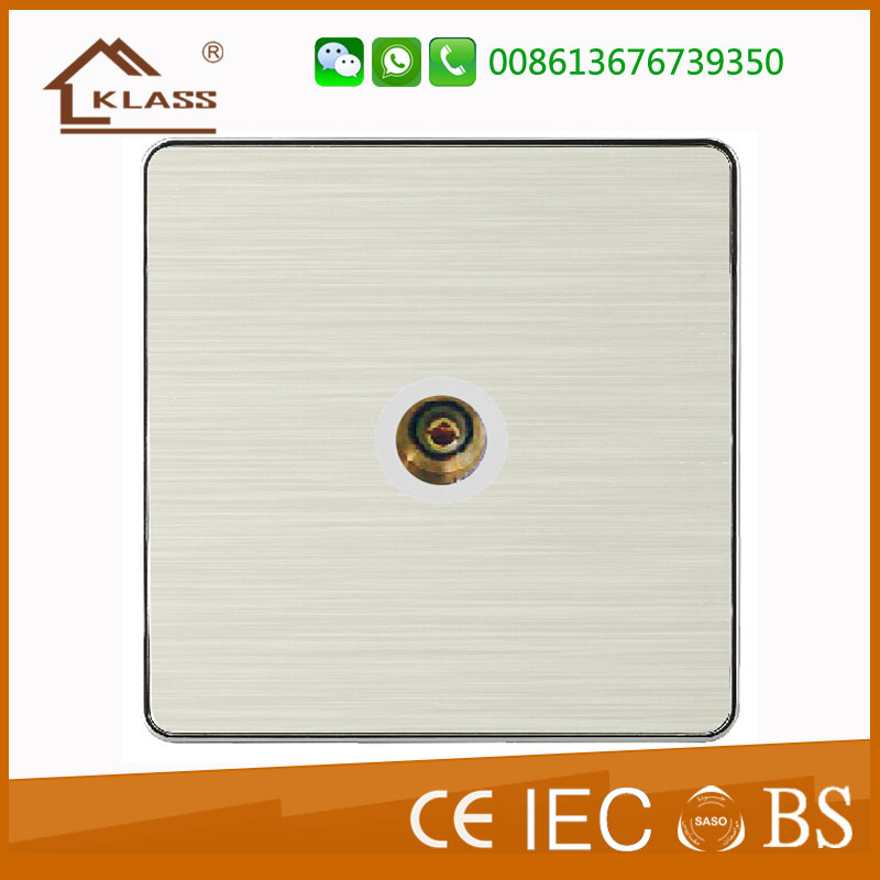 High Quality One Gang TV Power Electric Socket