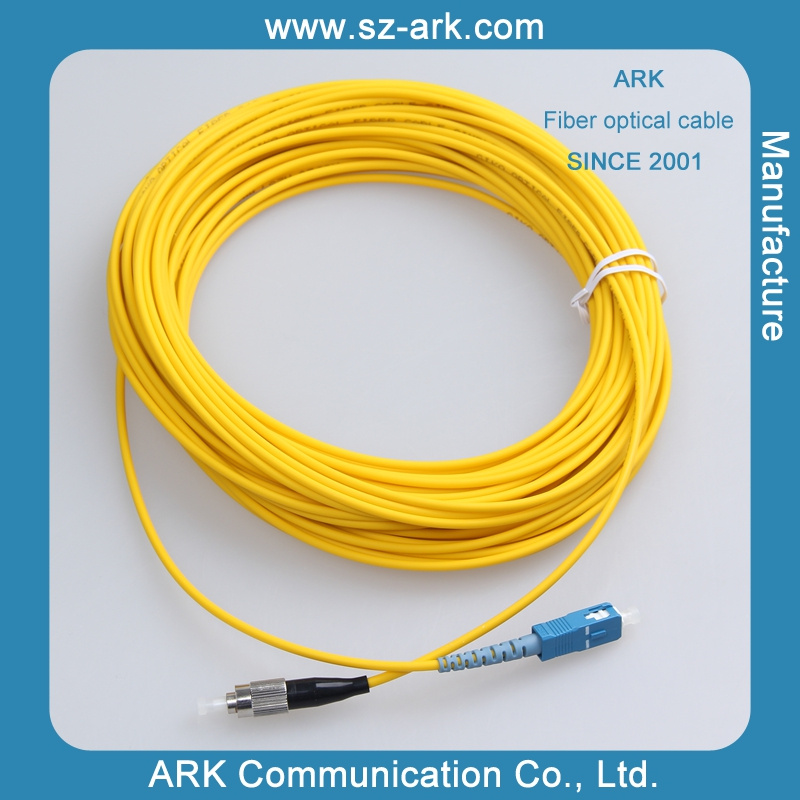 Fiber Optical Singlemode Simplex SC-FC Patchcord