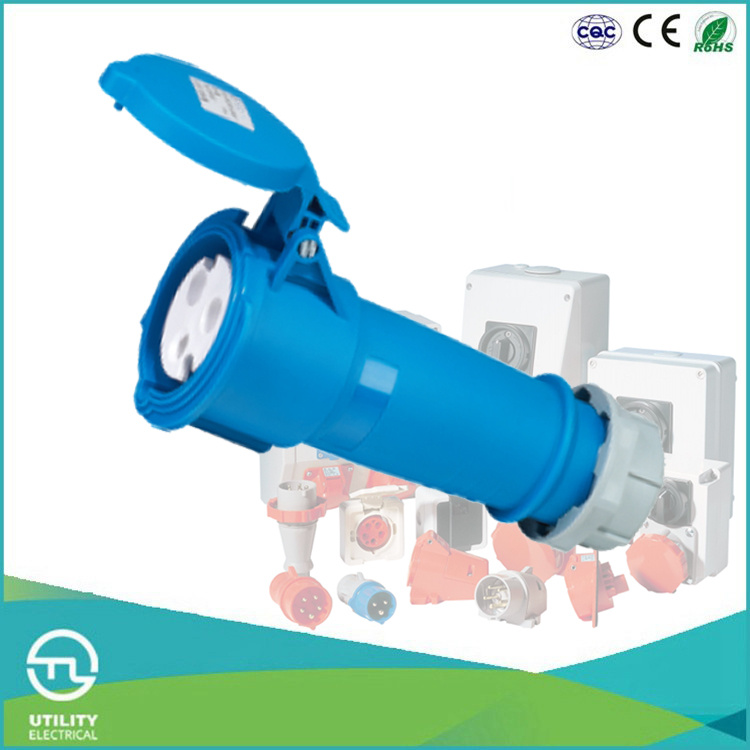 IP44 Female Industrial Plug & Socket Connector