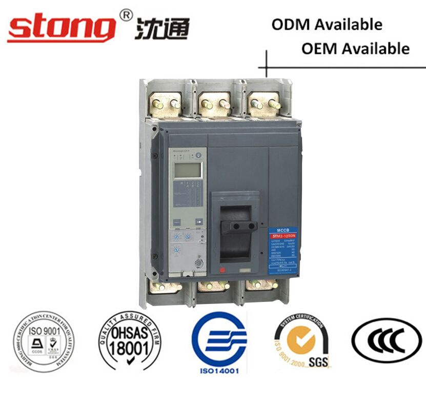 Stm2-1250A Moulded Case Circuit Breaker MCCB
