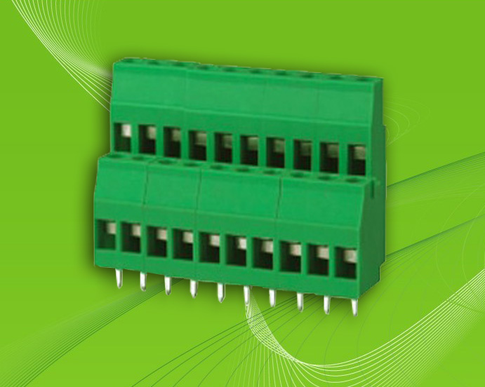 Screw Terminal Block with Dual Row Pin Header (KF129A-5.0)