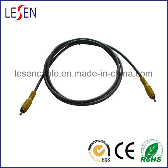 Component Cable with 1RCA Plug to 1RCA Plug