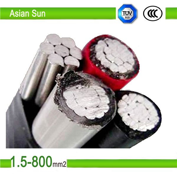 11kv Duplex Service Drop Aluminium XLPE Overhead Aerial Bundled Cable