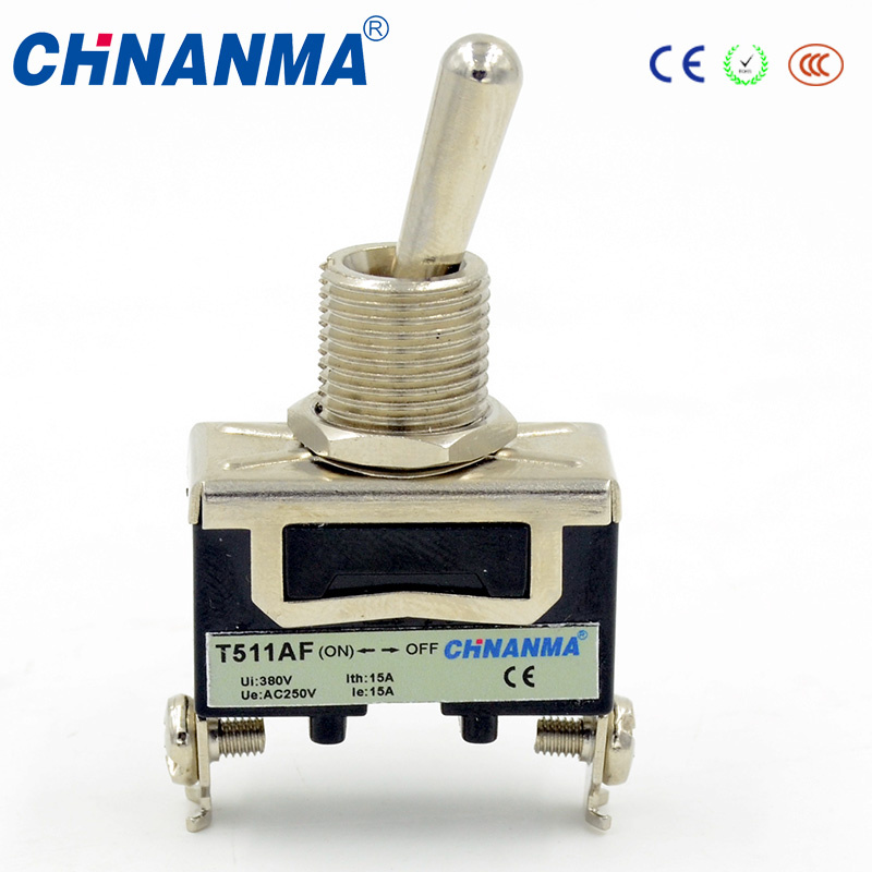 Spdt (ON) -off Type Micro Toggle Switch for Industrial Use