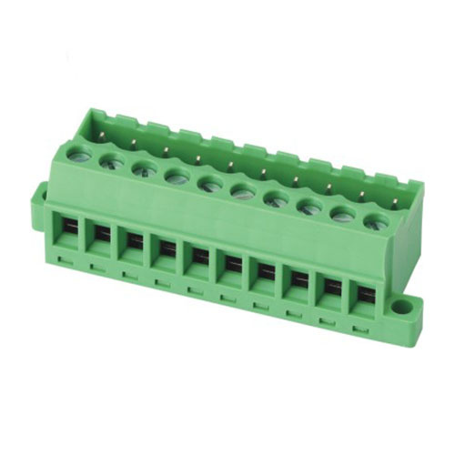 New Style Plug-in Terminal Block with DIN Rail (WJ2EDGGB-5.08mm)