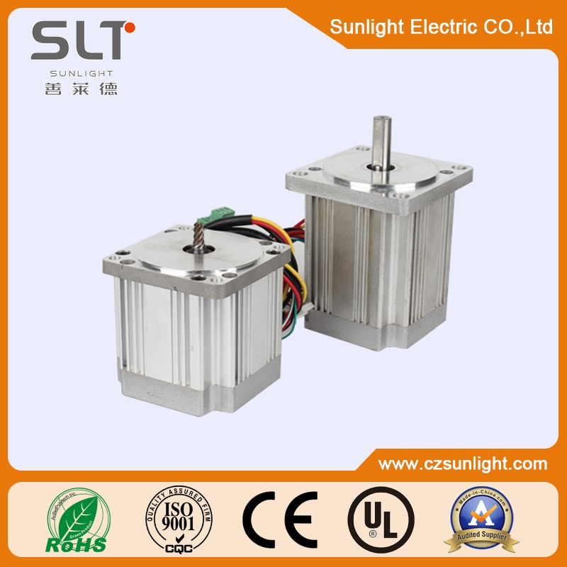 84mm Brushless DC Motor Can Add with Gear Motor