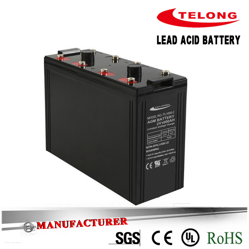 2V1000ah VRLA Solar Battery with CE UL Certification
