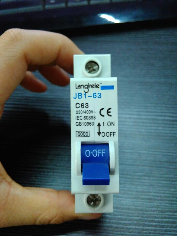 1p DC Miniature Circuit Breaker with TUV Certificate, DC Miniature Circuit Breaker (JB1-63)