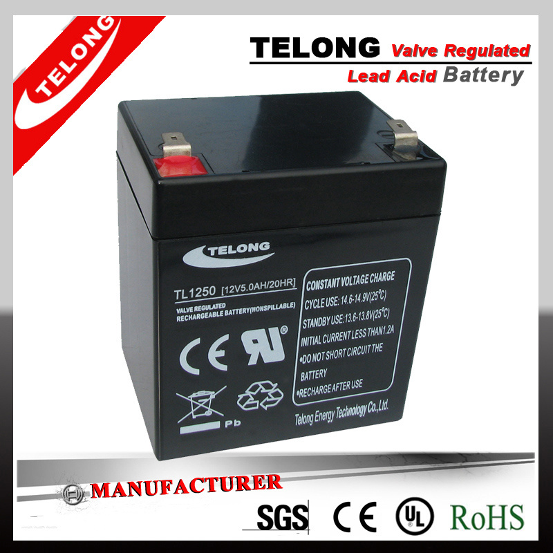 12V5ah VRLA Lead Acid Battery with CE UL RoHS