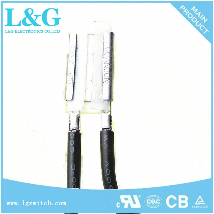 Motor 10A 250VAC Automatic Recovery 60-185c Temperature Fuse UL TUV RoHS