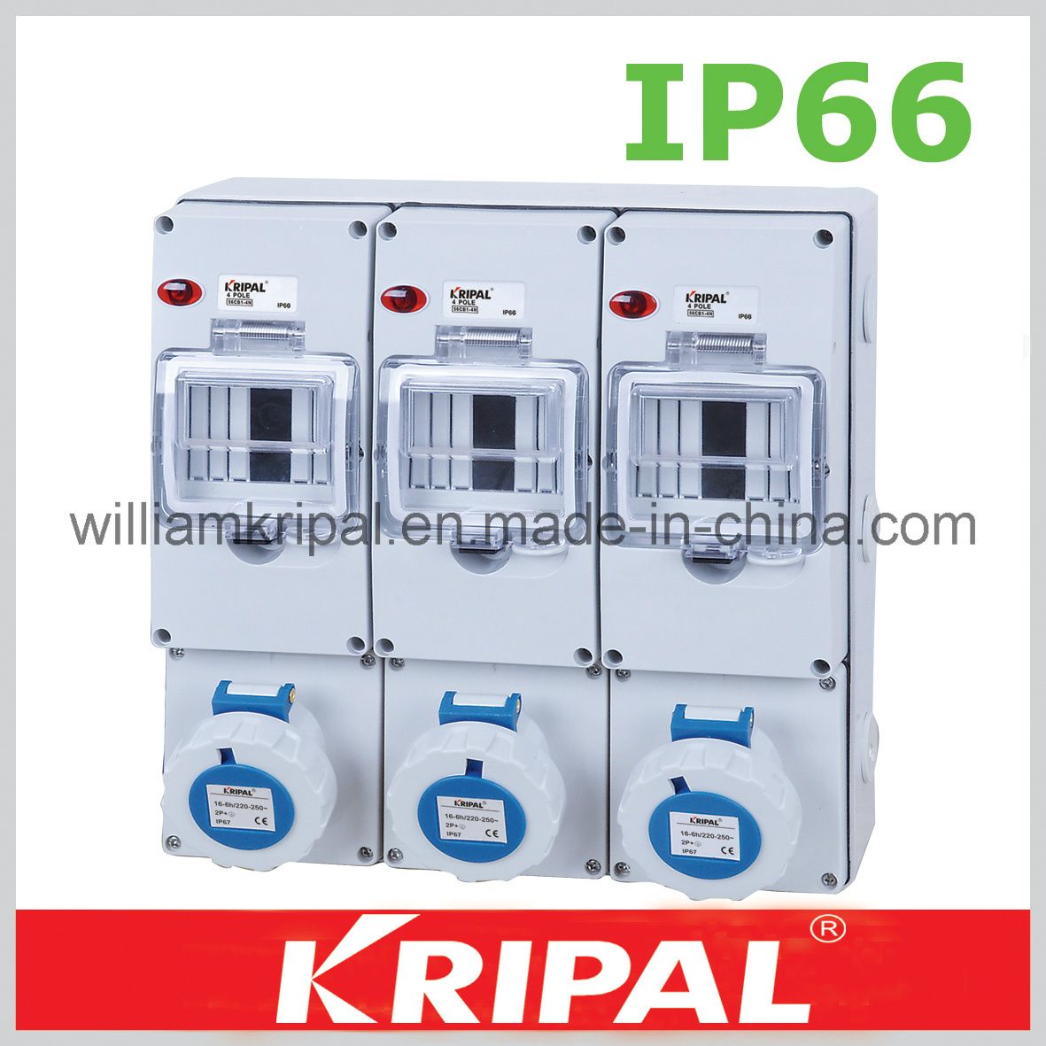 IP66 Waterproof Socket Box