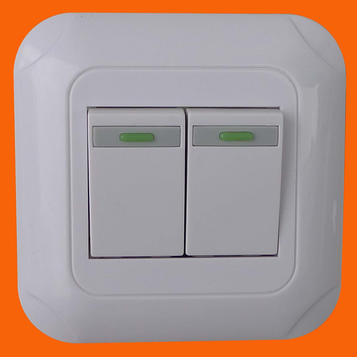 European Style Flush Mounted Wall Button Switch (F5002)