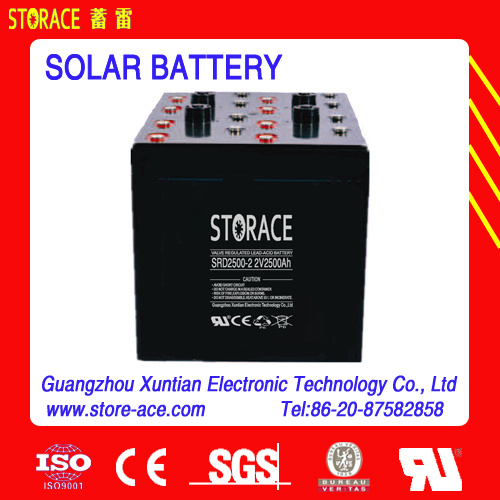 CE/SGS 2V Deep Cycle Battery for Solar System