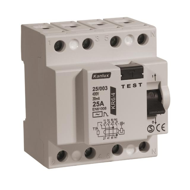 Good Quality Residual Current Circuit Breaker (RCCB) (4P)