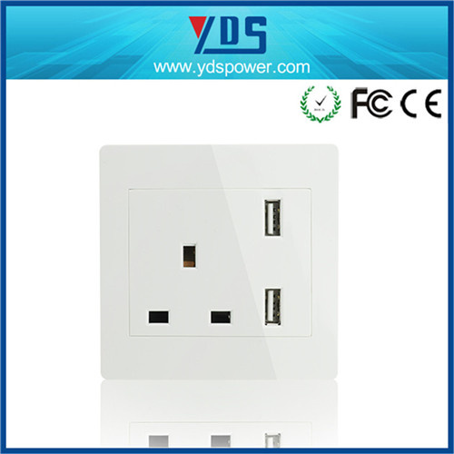 British Standard Wall Switch and Socket USB Wall Socket 110V