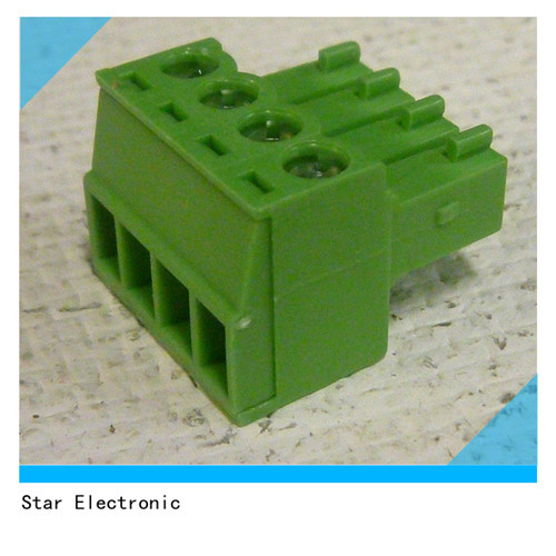 4 Way 3.5mm 3.81mm Screw Clamp Terminal Blocks