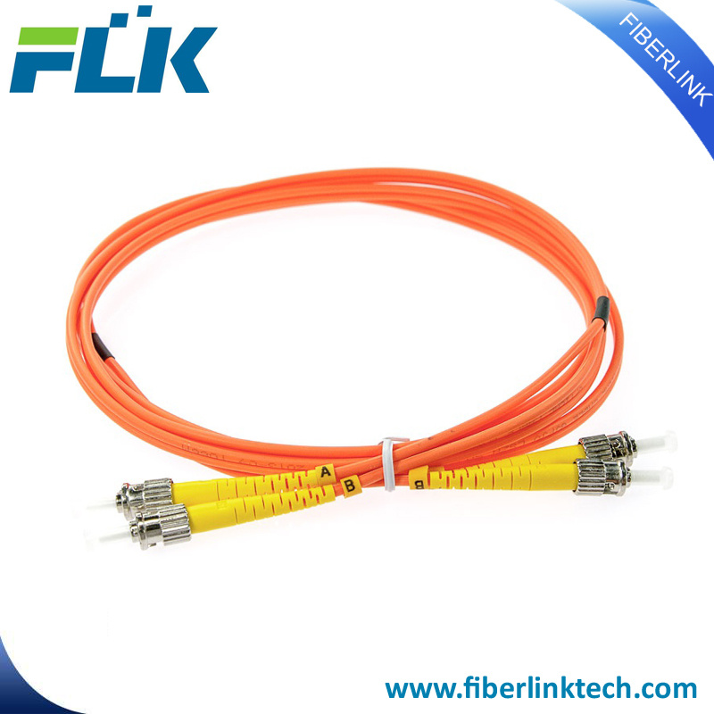 St-St Multimode Duplex Fiber Optic Cable Assembly