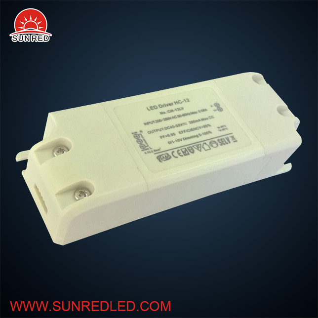AC to DC 24V 12V Triac Dimmable 12W LED Driver