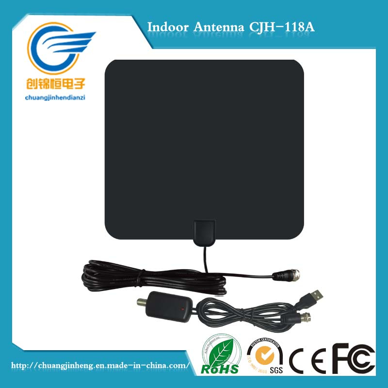 25dB Amplified Indoor TV Antenna