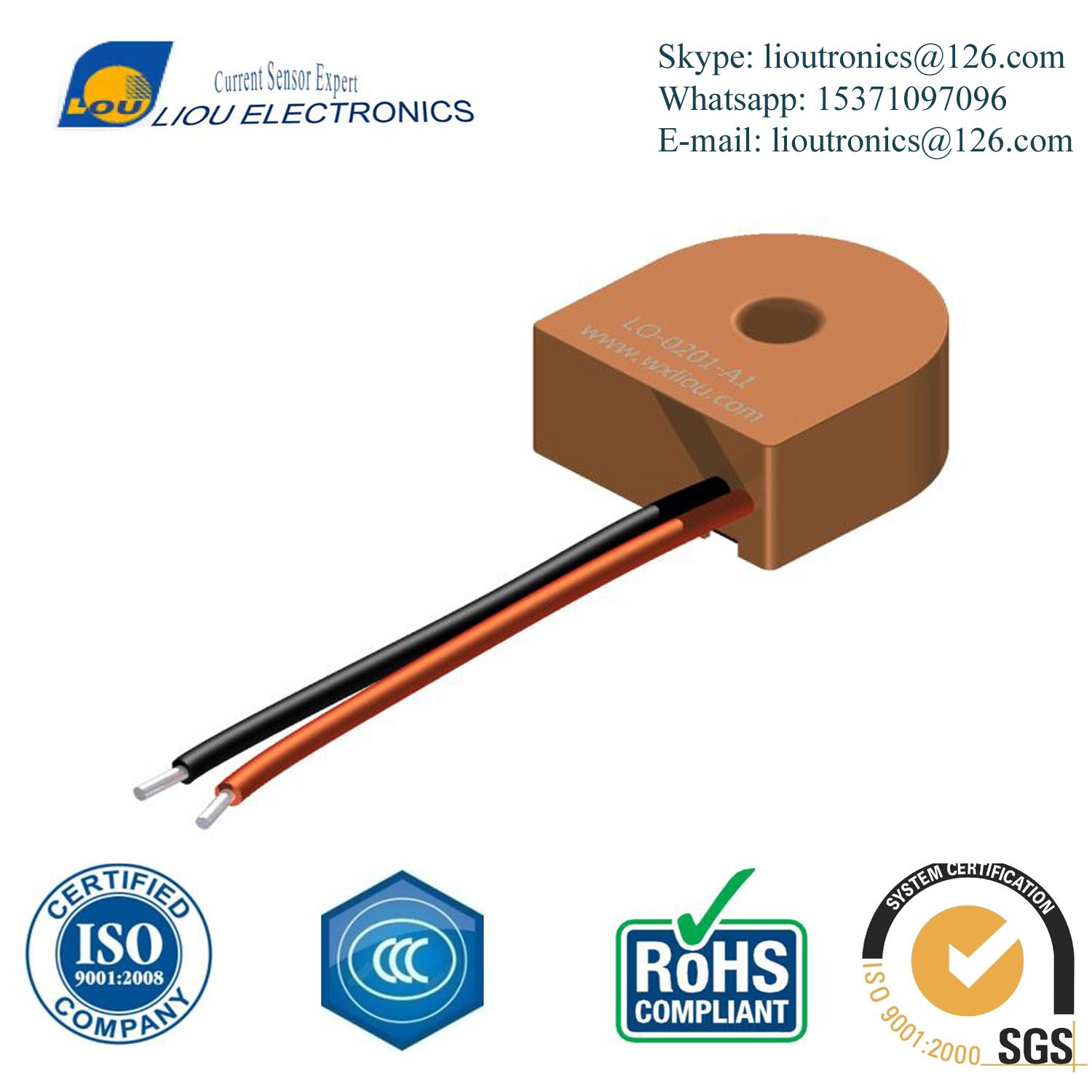 Current Sensor Current Transducer Micro 1: 2000 CT