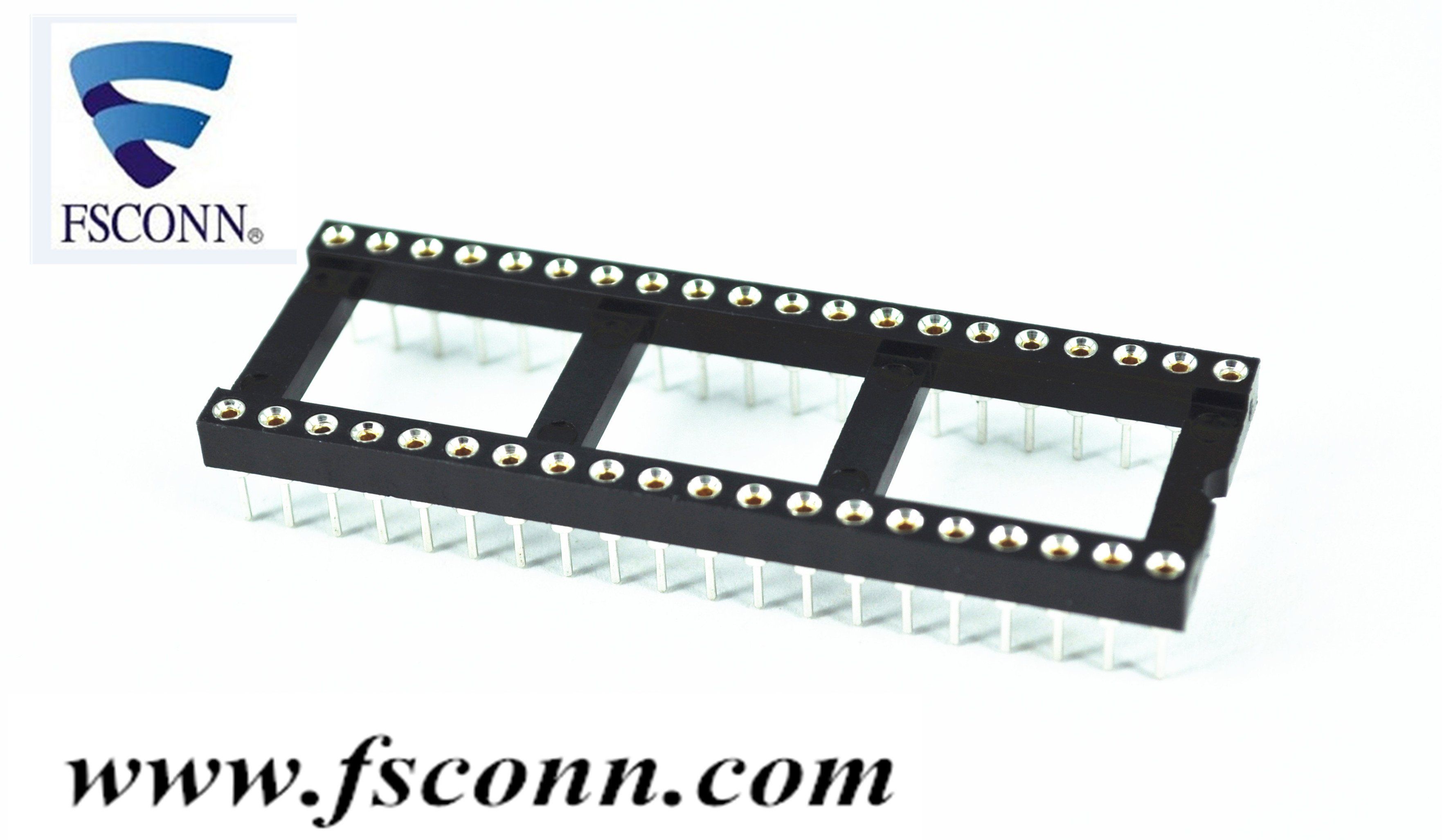 Custom IC Socket Pin Header Connector Machined Pin Connector