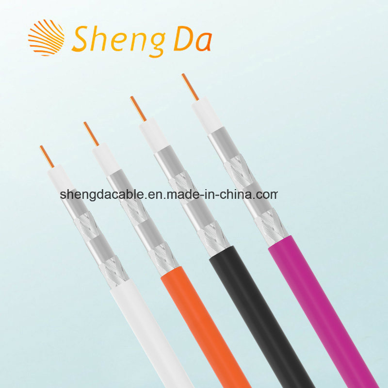 OEM Coaxial Cable Rg Series Quad Shield of Rg58cu/Rg59cu/RG6/Rg7/Rg11