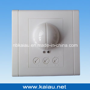 Square Type Wall Hidden Mount Microwave Motion Sensor Switch