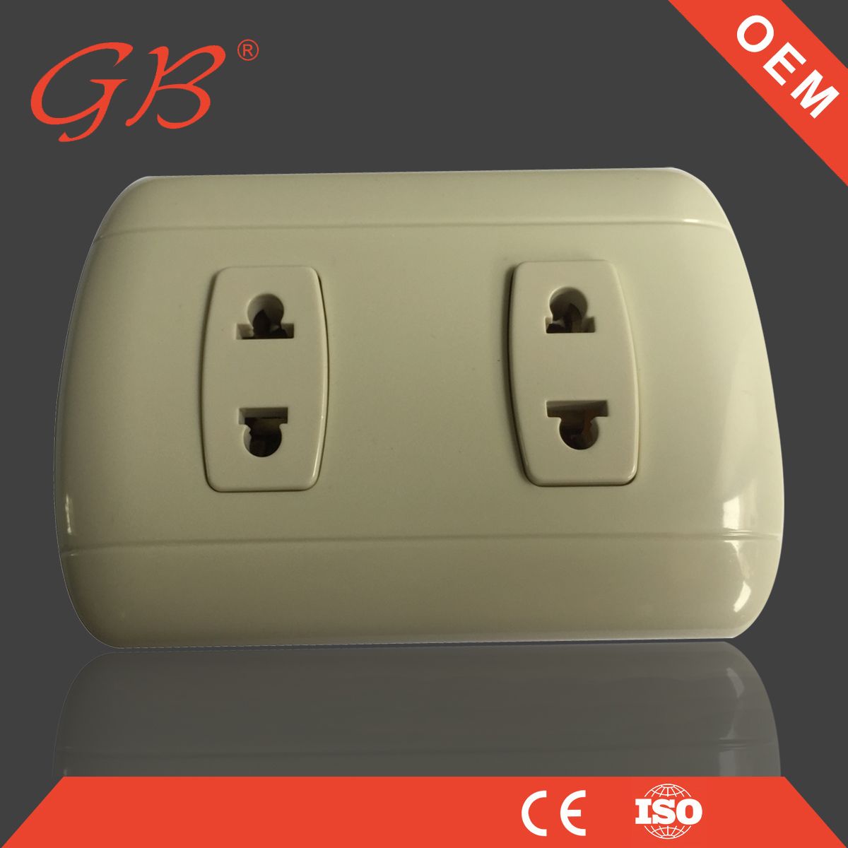 South American Standard Electrical Wall Socket Power Socket