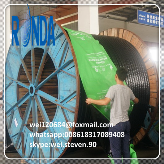8.7KV 15KV Underground XLPE Insulated Single Core Copper Electric Cable