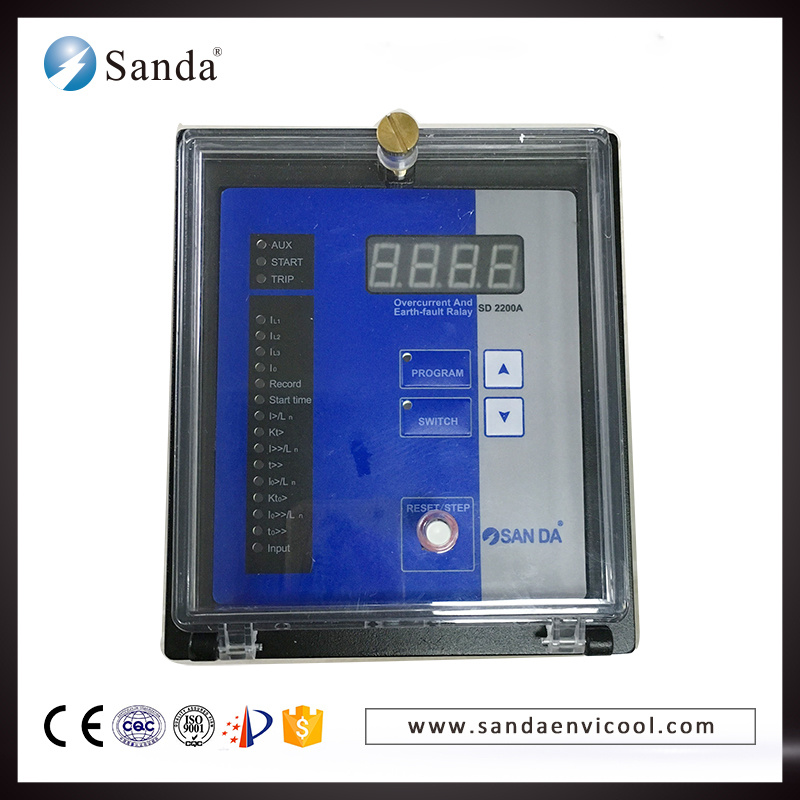 Combined Overcurrent and Earth Fault Relay SD2200
