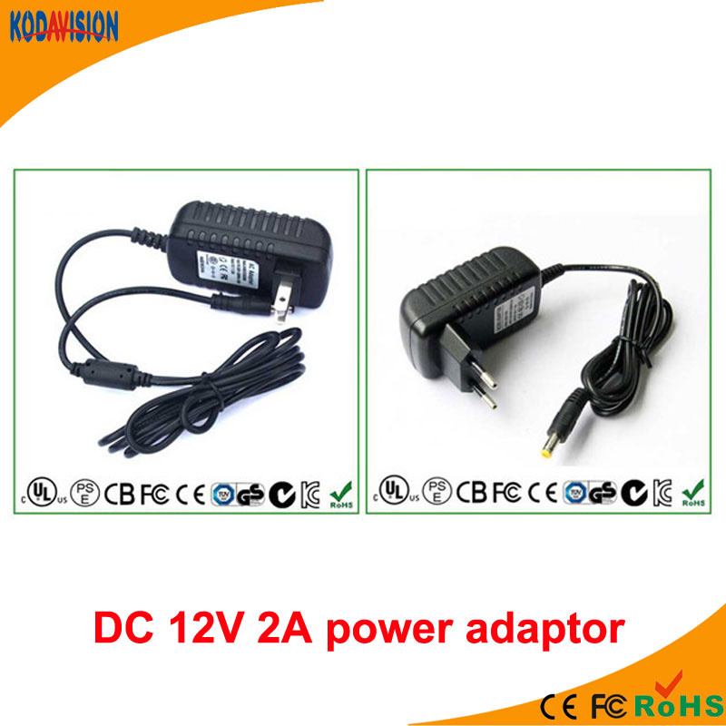 AC/DC Adapter 12V 2A Switching Power Supply Adaptor